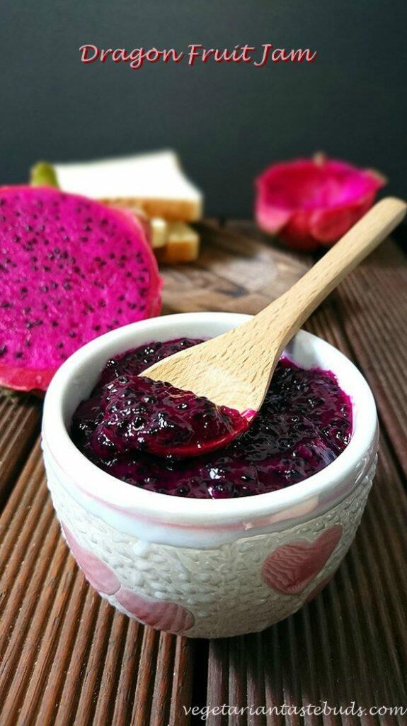 Dragon Fruit Jam Recipe | How to make Homemade Red Dragon Fruit