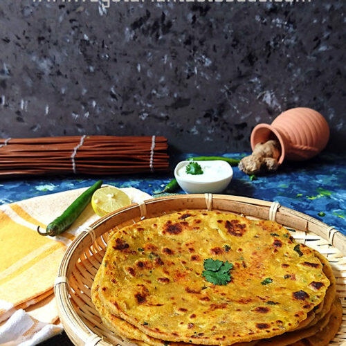 leftover dal paratha recipe